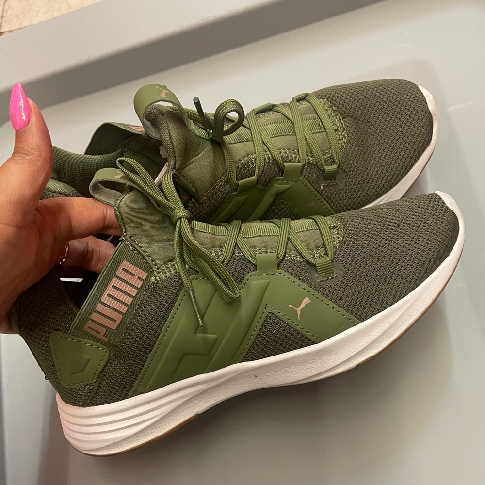 Olive Green Pumas